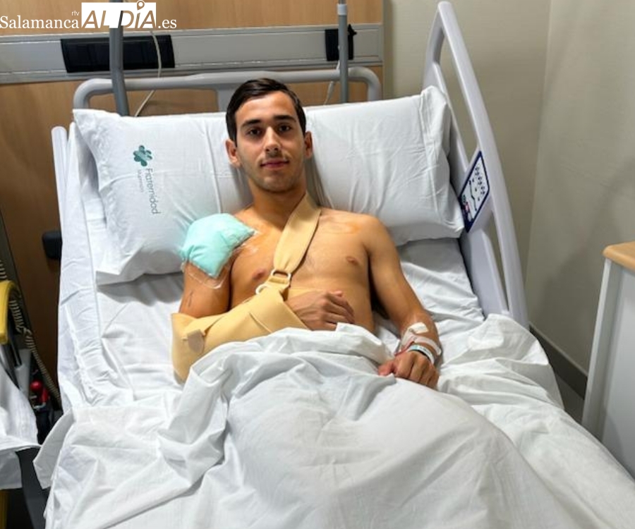 Ismael Martín, tras ser operado de su hombro: Tengo que estar un mes parado por completo, sin mover nada el brazo