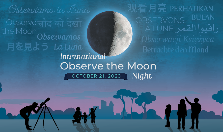 Astróbriga se unirá el sábado 21 al Día Internacional de Observación de la Luna