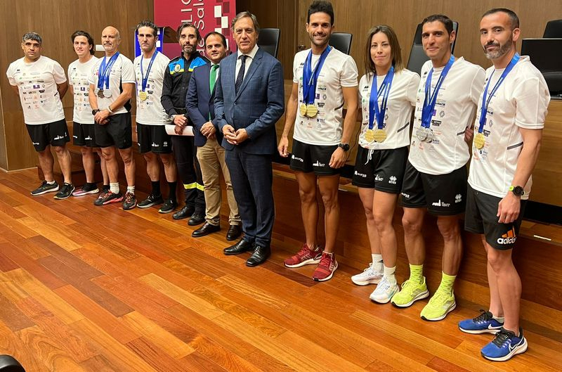 Profesionales de Salamanca logran 21 medallas en los Juegos Europeos de Policías y Bomberos 