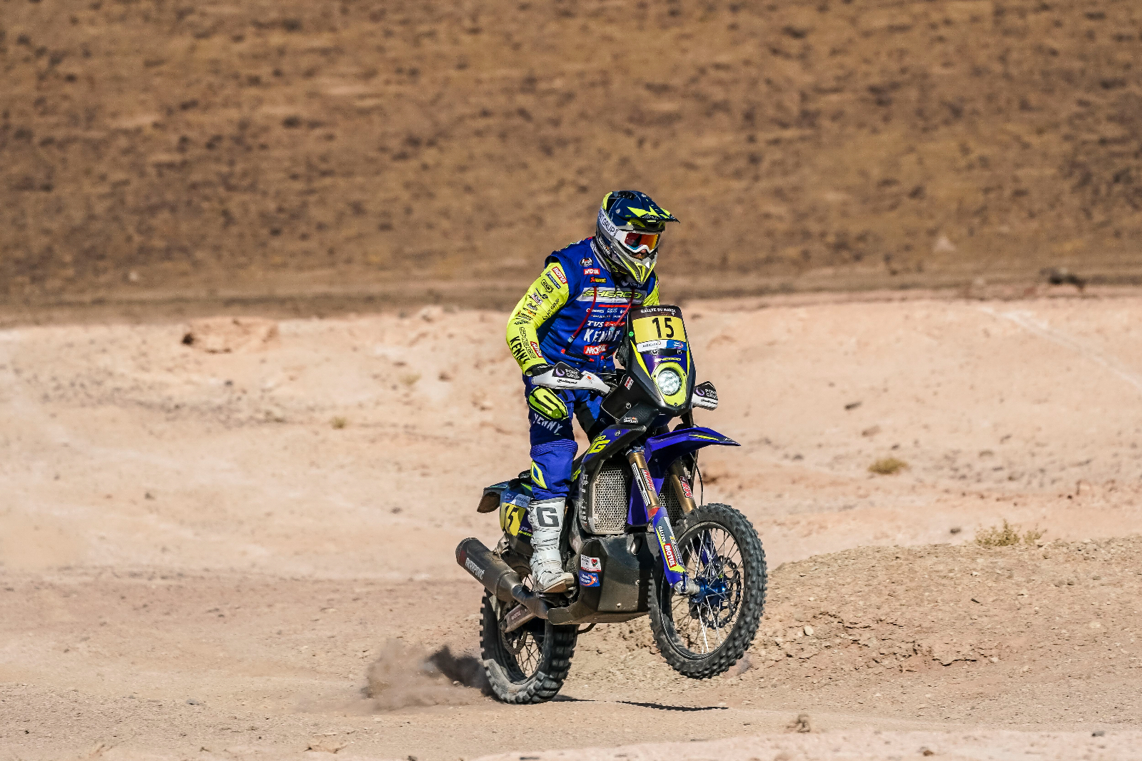 Santolino, sexto en una gran primera etapa en Marruecos