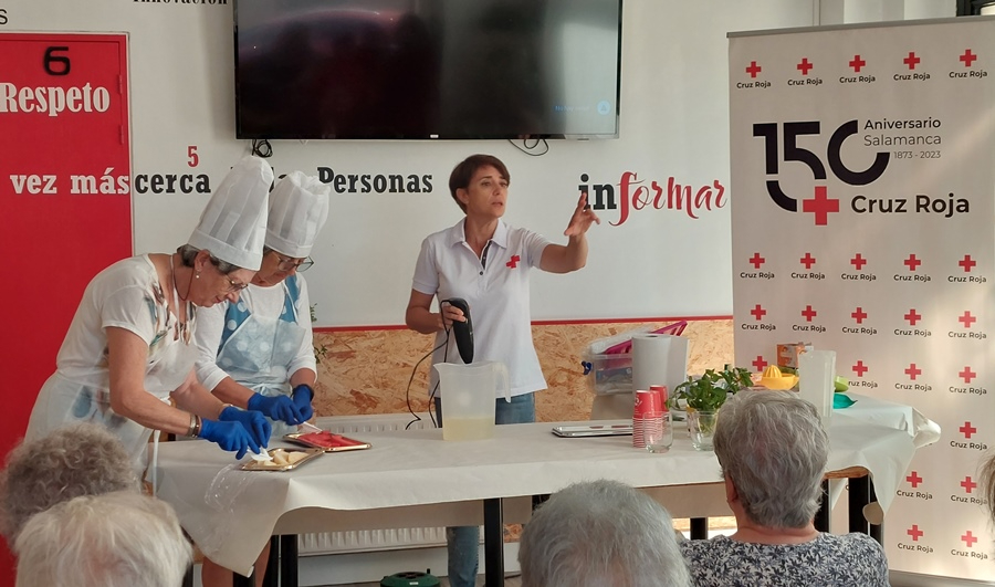 Cruz Roja impartirá el lunes un taller sobre hábitos alimentarios seguros