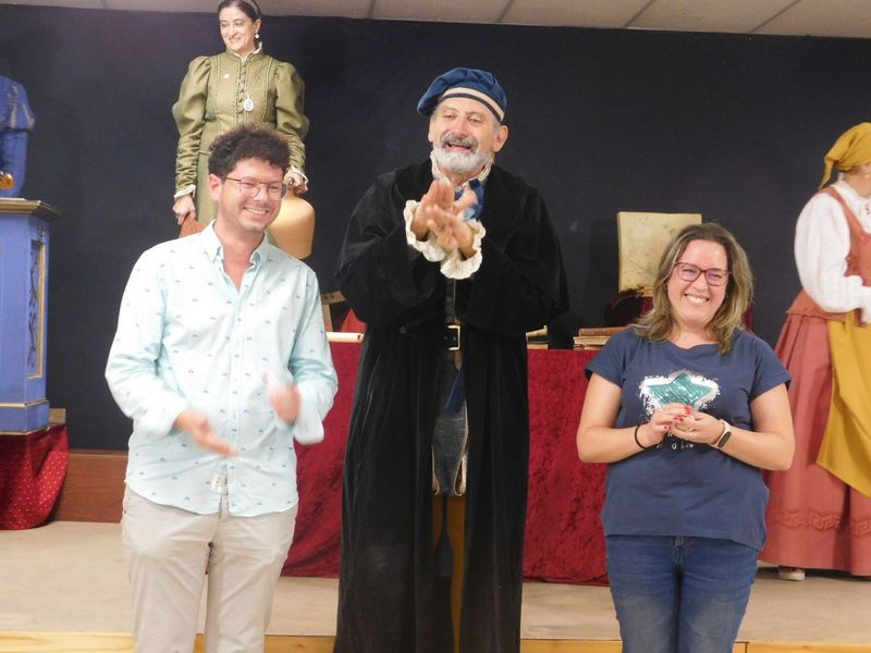 Vega de Tirados, anfitrión de la obra Buscando a Nebrija