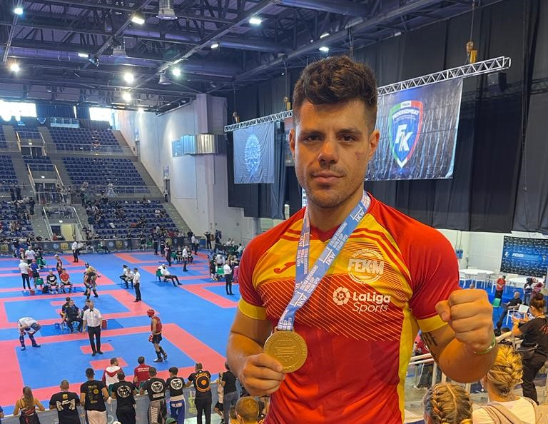 Richard Huerta cumple en la Italian World Cup y se trae un bronce a Salamanca