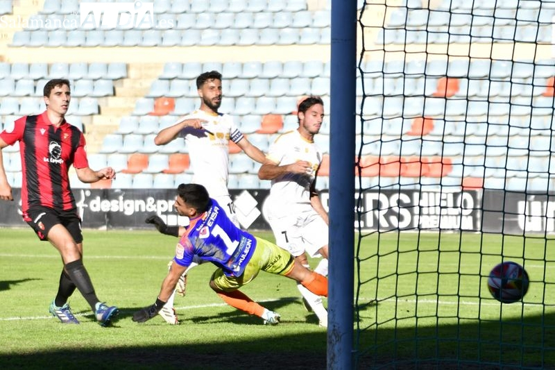 Diego Benito y su amor al Salamanca UDS: Mi intención es ascender y poder quedarme. Sería bonito retirarme en un sitio en el que soy querido