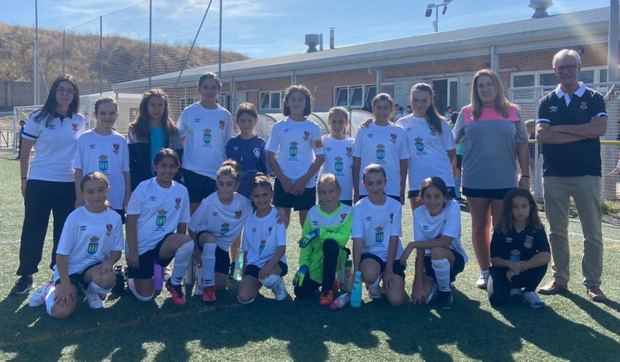 El Alevín Femenino del Ciudad Rodrigo debuta en Liga con victoria