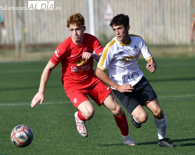 Tablas en el derbi entre el Salamanca UDS y el Santa Marta (0-0)