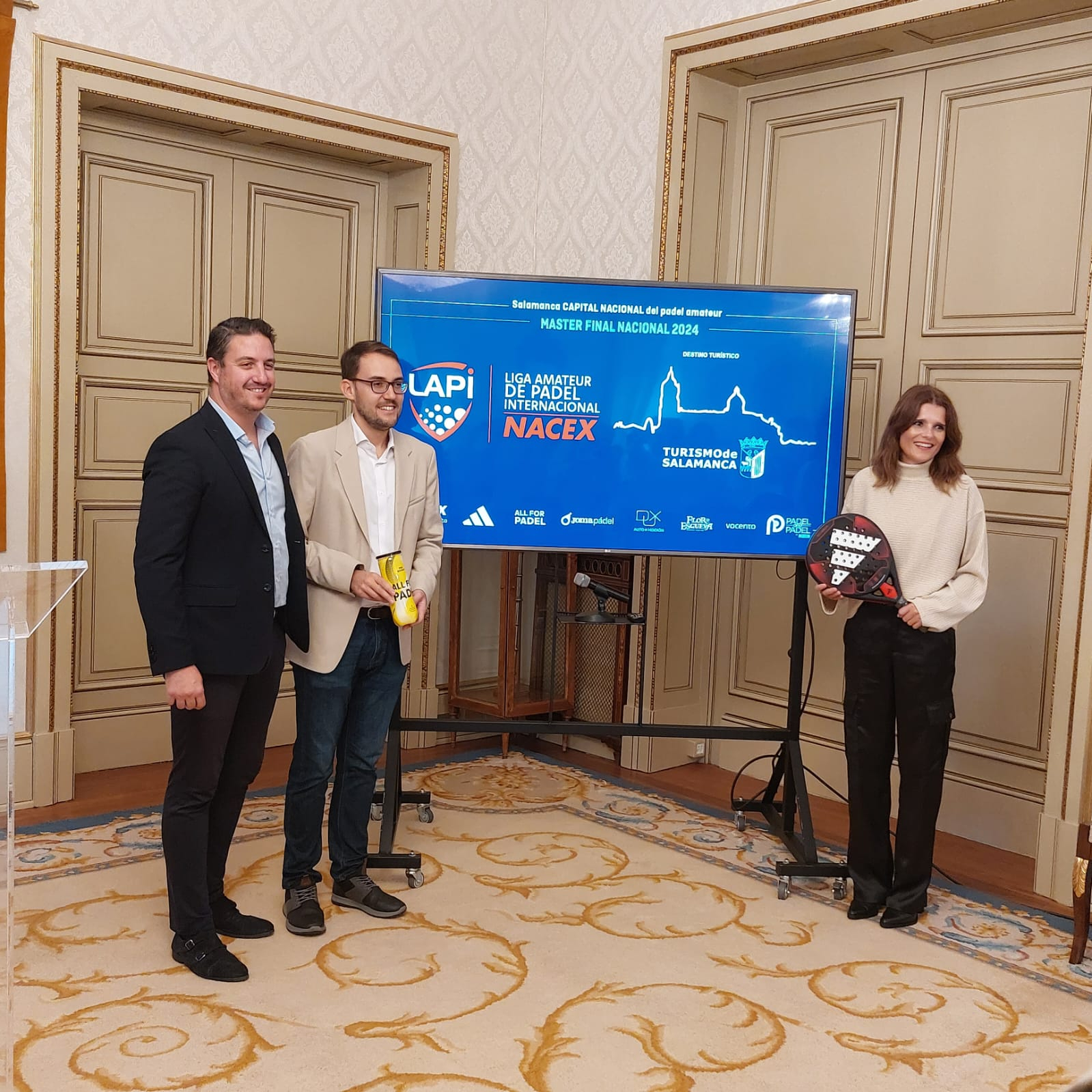 Salamanca acogerá la Liga Amateur de Pádel Internacional Nacex en mayo de 2024 con más de 1.500 participantes