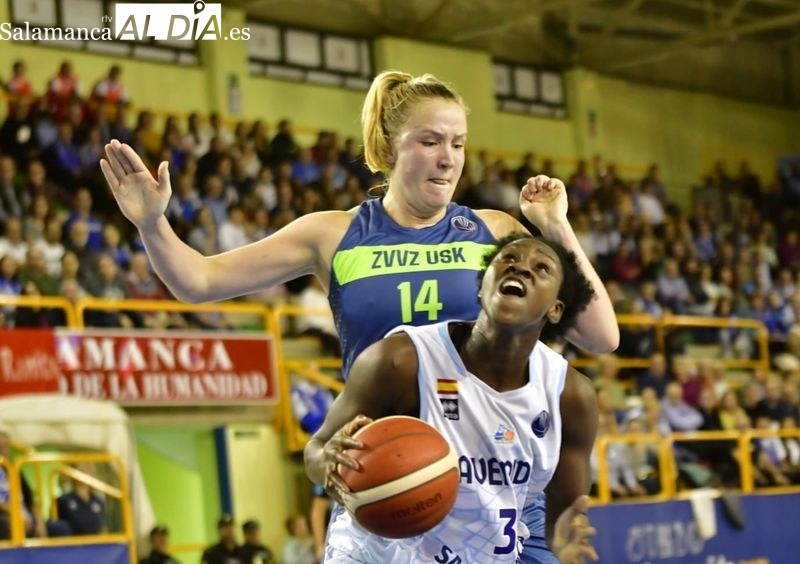 El Perfumerías Avenida no le puede regalar una victoria a Fasoula en el regreso de Cazorla y Hof a Würzburg (53-64)