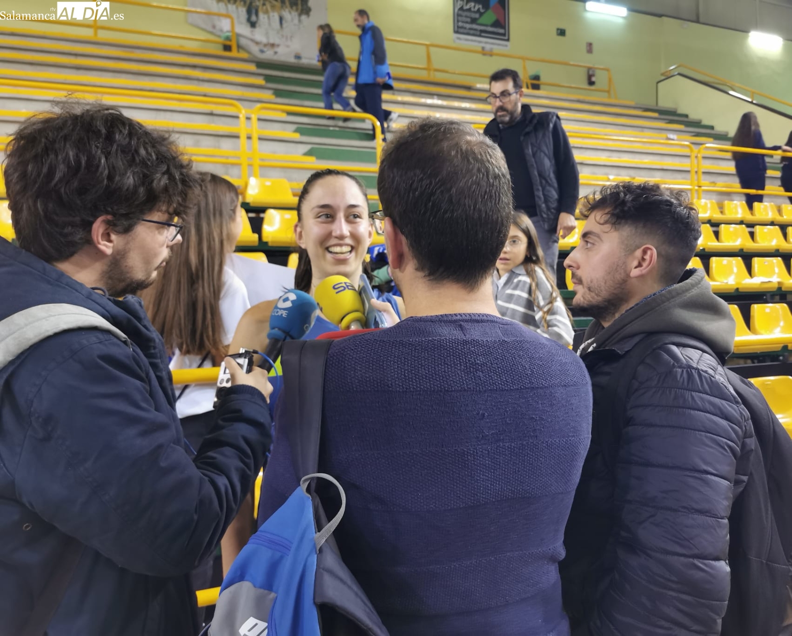 Maite Cazorla, sobre el regreso a Salamanca: Me siento como en casa y me ha costado aguantar la lagrimilla