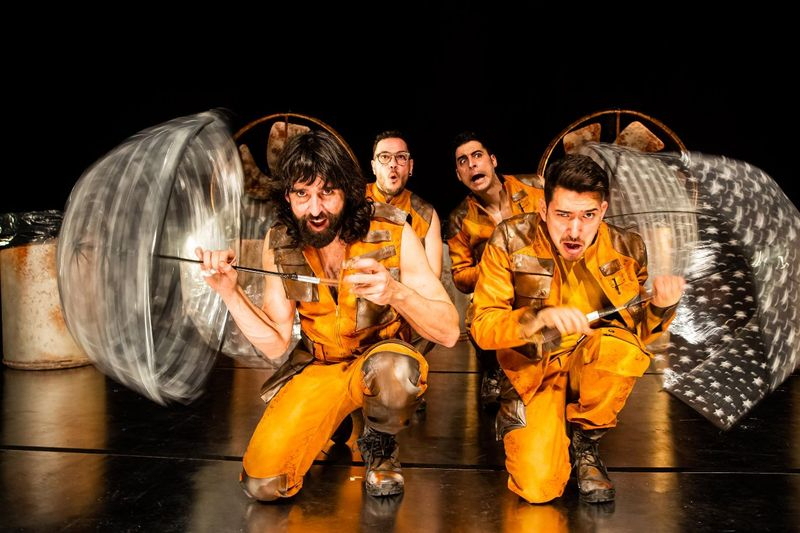 La compañía de teatro Yllana regresa este sábado al Liceo con su espectáculo ‘Trash!’ 