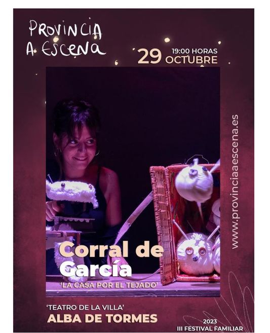 Teatro familiar gratuito este domingo en Alba de Tormes