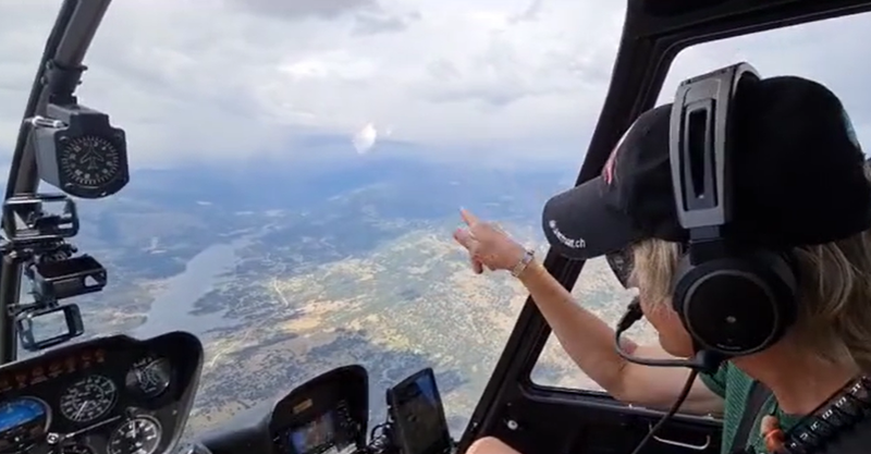 El helicóptero de ‘Volando Voy’ aterriza en Salamanca y sobrevuela la Sierra de Francia: así será el programa 