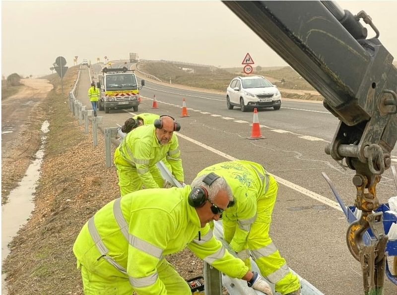 Los 258 km de carreteras de Salamanca que van a mejorar con 36,5 millones de euros 