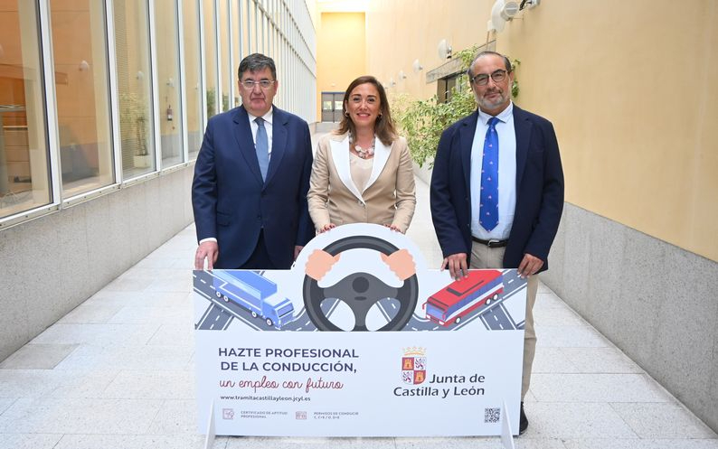 La Junta promueve la incorporación de nuevos profesionales al sector del transporte con una aportación de 300.000 euros