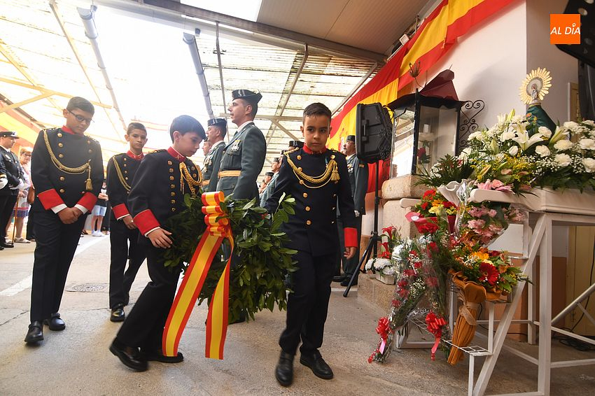 Impuestas dos condecoraciones en la última celebración presidida por el actual Jefe en Ciudad Rodrigo