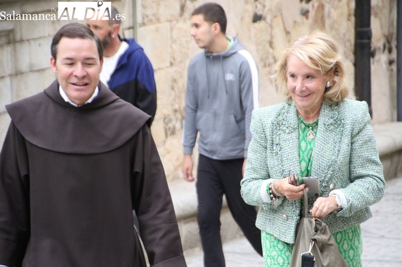 Esperanza Aguirre acude a la clausura del Año Jubilar en Alba de Tormes