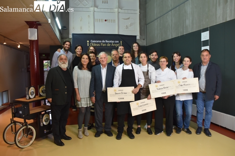 Javier Rayón, del restaurante La Galera, se alza con el primer premio en el III Concurso de Recetas Obleas Pan de Ángel