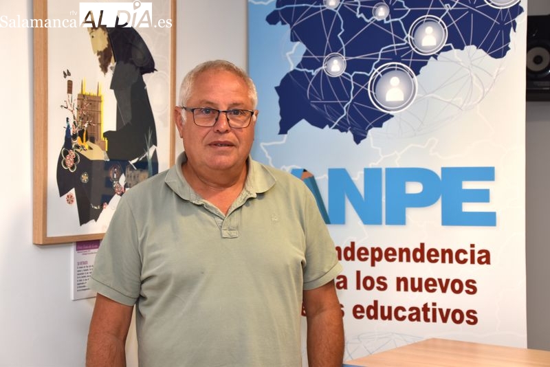 La burocracia es el cáncer del profesorado, asegura Guillermo Bueno, presidente de ANPE