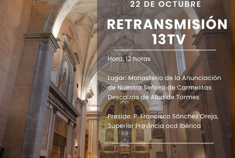 La eucaristía del domingo se podrá ver en TRECE TV