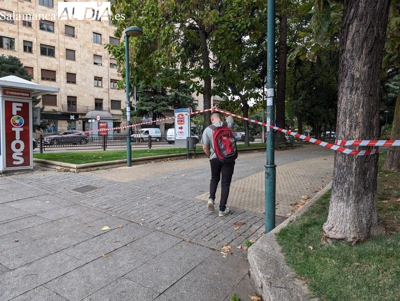 Cerrados parques de Salamanca y la zona arbolada de la Ciudad Deportiva de La Aldehuela