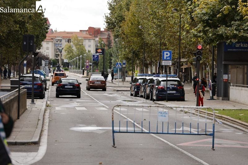 La avenida Reyes de España y el puente Enrique Estevan, escenarios de película