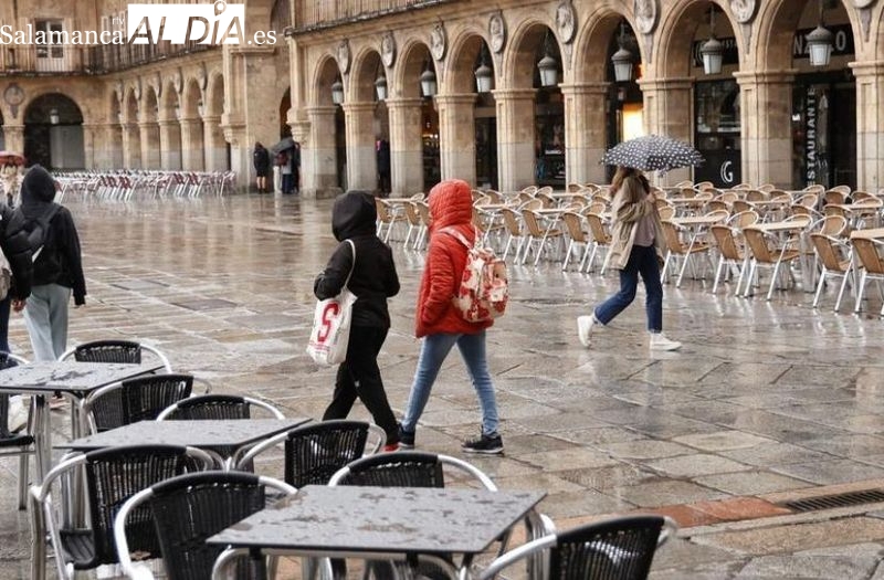 Bernard permanecerá este lunes en la Península: así se notará en Salamanca