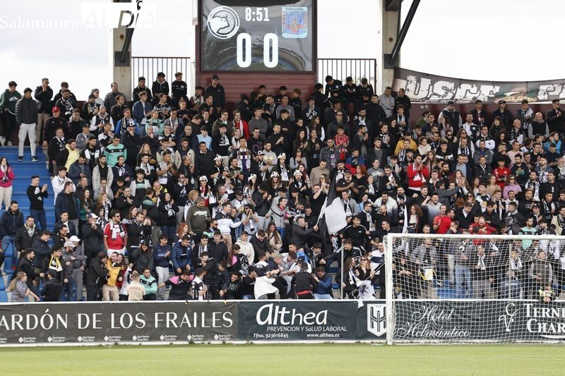 La directiva de Unionistas solicita la apertura de expediente al aficionado que empujó a un jugador del Tarazona 