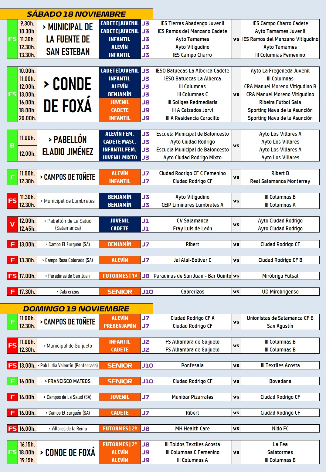 /AD/18-19NOV/ Debutan los equipos de voleibol mientras que los de baloncesto juegan en casa