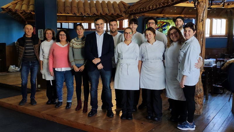 ECyL y Diputación forman a 10 alumnos en cocina y catering en Hinojosa de Duero