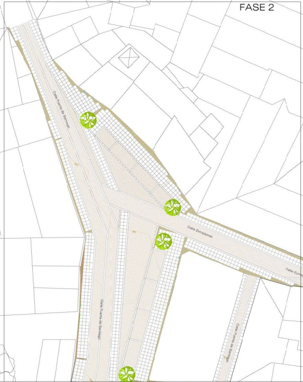 Presentadas dos ofertas para ejecutar las obras de la calle Puerta de Santiago