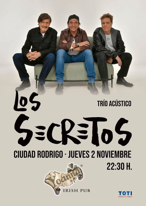 Los Secretos regresan este jueves al Yoanna Irish Pub