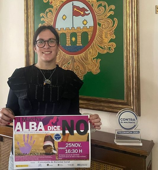 Alba celebrará la II marcha familiar ‘Alba dice NO’ con motivo del 25 -N