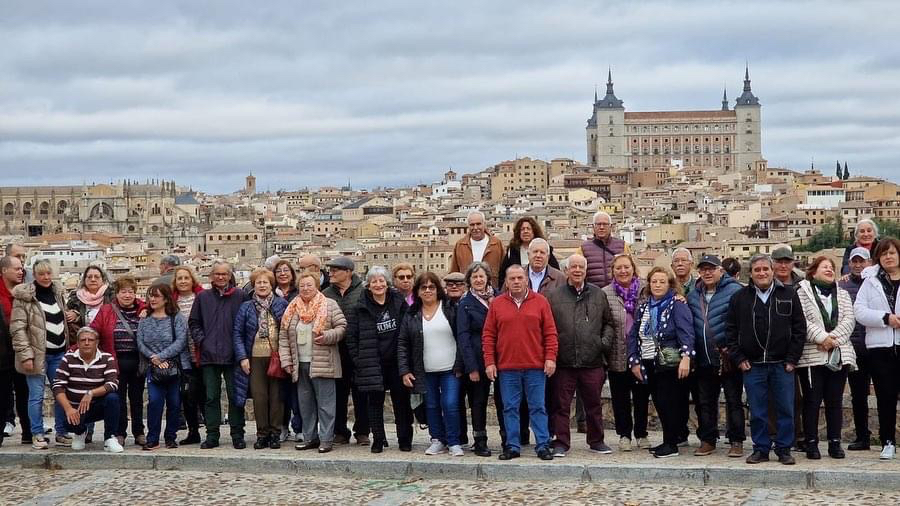Animada excursión a Toledo de la asociación de mayores San Miguel