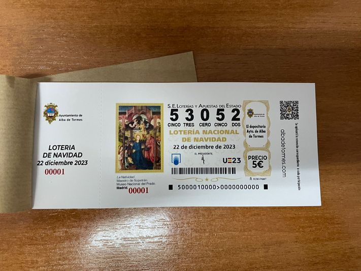 El Ayuntamiento pone a la venta las participaciones de la Lotería de Navidad