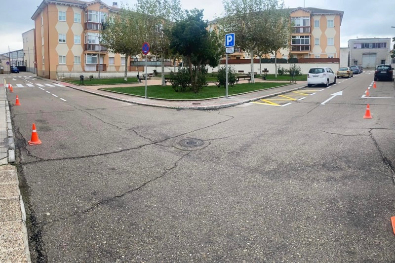 Peñaranda pone en marcha una modificación del tráfico en varias calles