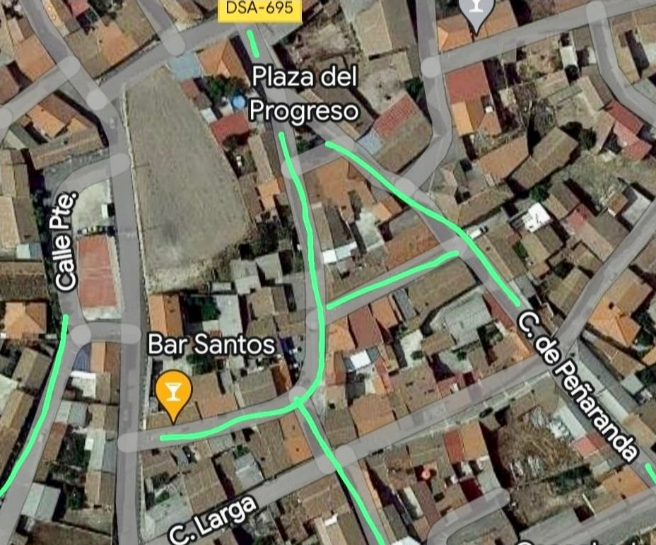 El Campo de Peñaranda lleva a cabo el asfaltado de cinco calles dentro de su programa de mejoras