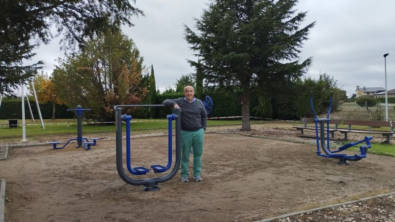 La urbanización Átyka de Santa Marta estrena parque biosaludable