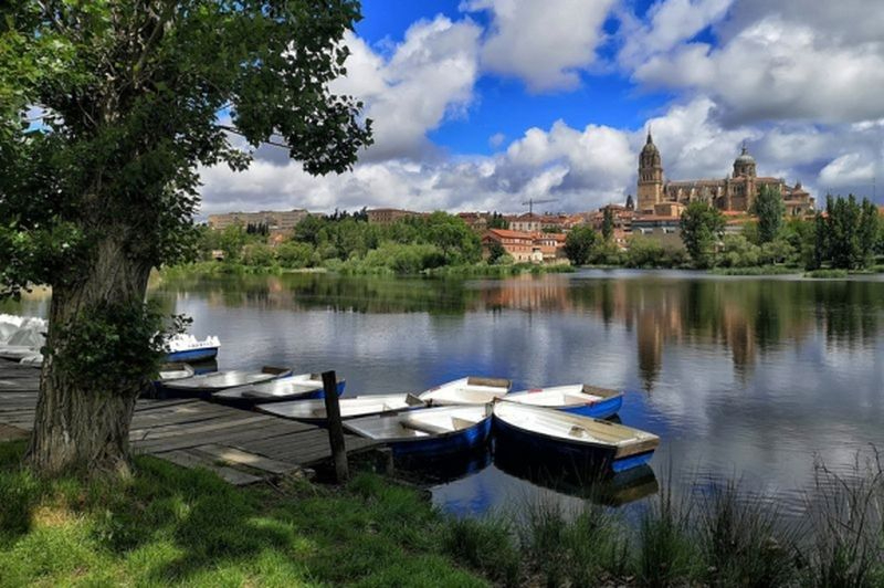 Cerca de 1.500 personas participan en las visitas guiadas en torno al río Tormes