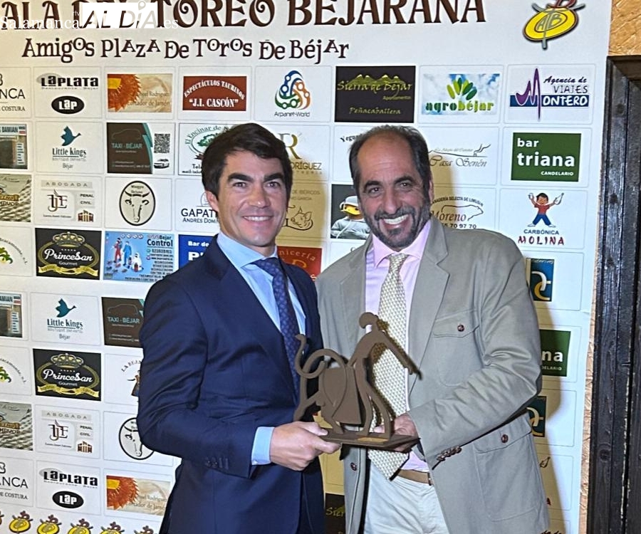 Béjar premia a los mejores de la temporada taurina