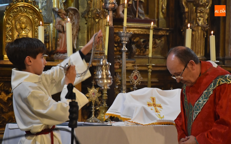 San Andrés viaja 9 siglos atrás celebrando una misa según el rito hispano-mozárabe
