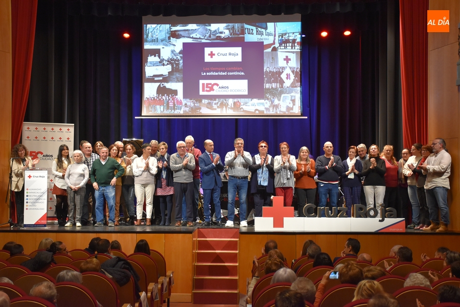 Cruz Roja celebra sus 150 años en Ciudad Rodrigo ensalzando a sus voluntarios