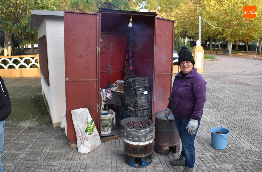 Las castañas asadas están de vuelta para ayudar a mitigar el frío