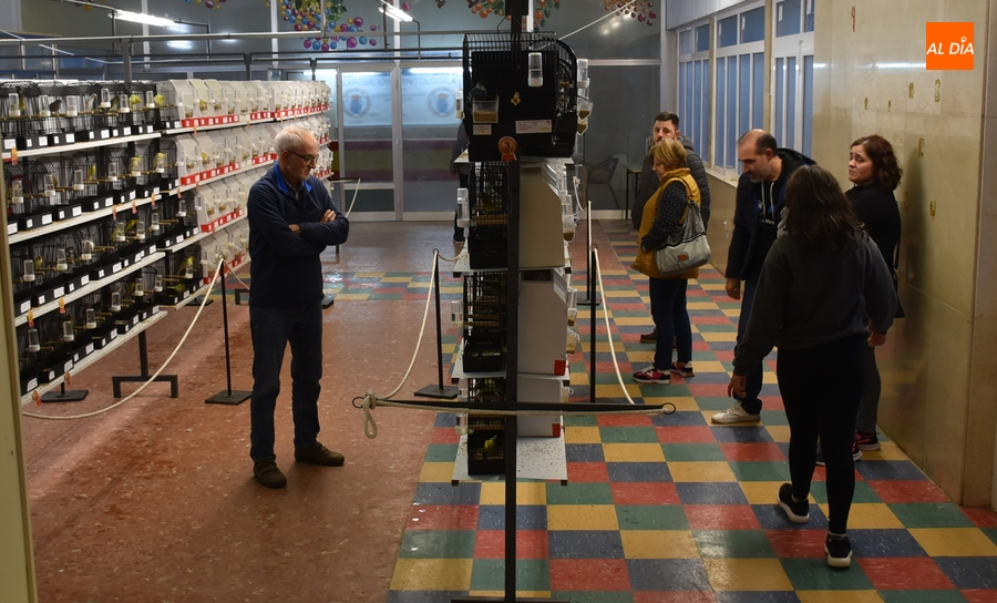 Abierta al público con unos 650 ejemplares la exposición del 12º Concurso Ornitológico