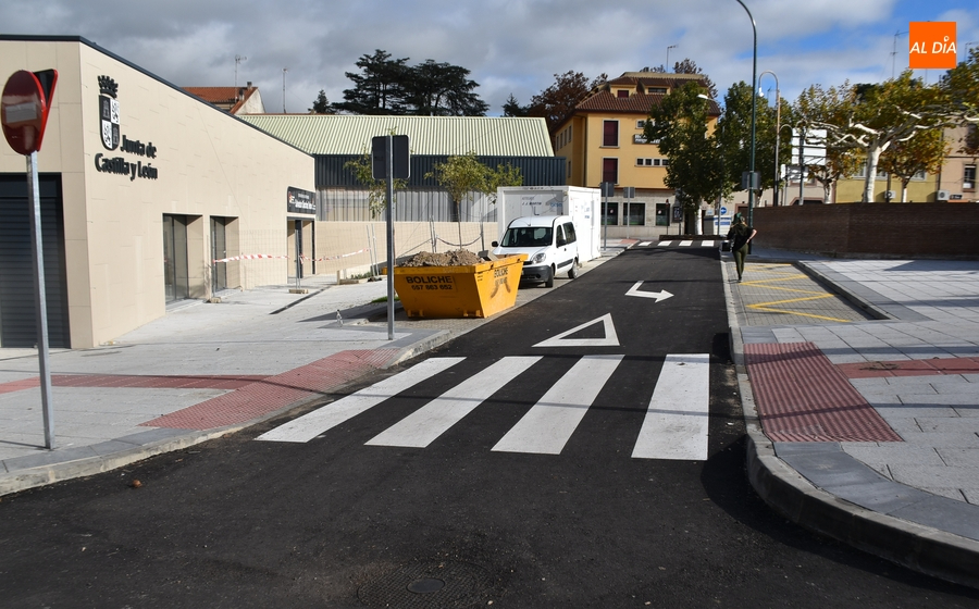 Reabierto el tramo reformado de la calle San Albín y accesible la ‘calle nueva’