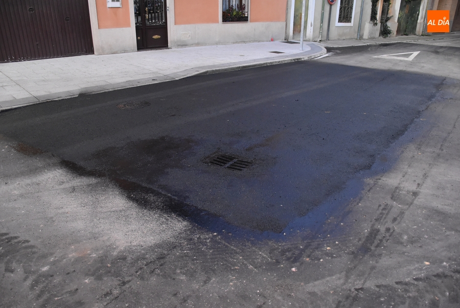 Reparados sendos tramos del Campo de Toledo y la Plaza de Herradores para evitar balsas de agua