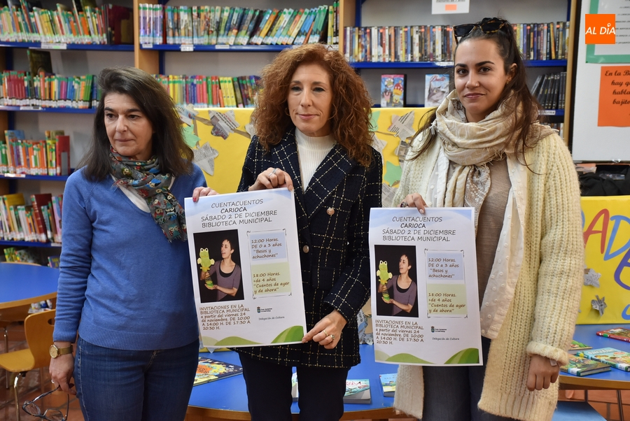Carioca ofrecerá un doble cuentacuentos el sábado 2 en la Biblioteca