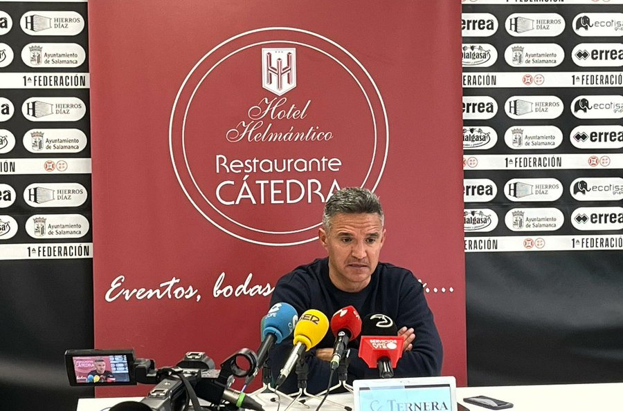 Dani Ponz y el Unionistas - Sporting de Gijón en Copa del Rey: Queríamos un grande y aquí lo tenemos