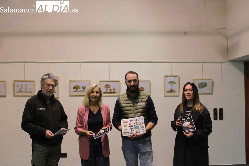 Emberiza y al Ayuntamiento de Alba de Tormes inauguran las primeras Jornadas Micológicas