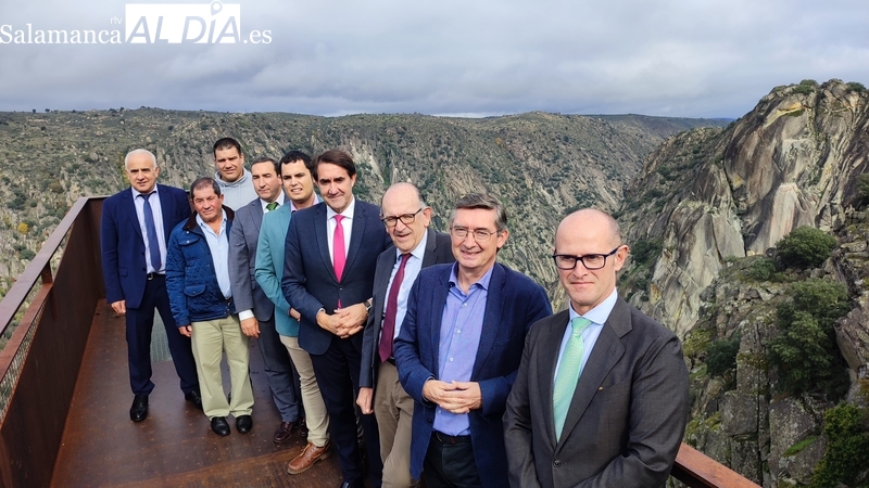 Suárez-Quiñones cifra en 171.000 el número de visitantes del Mirador del Fraile desde su apertura en Arribes