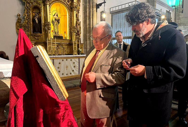 El Ecce Homo de Santa María la Mayor regresa restaurado a Béjar